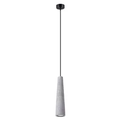 Sollux SL.1347 - Luster na sajli ELECTRA 1xGU10/10W/230V beton/siva