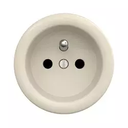 Kliklap - Retro kućna utičnica bez okvira 230V bež