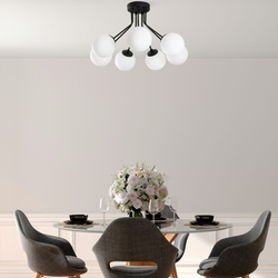 Opviq Luster Orion-13966, 65cm, IP20, Crno-beli