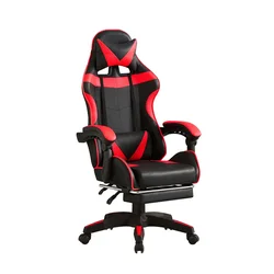 Gaming stolica sa modernim sportskim dizajnom - crvena boja