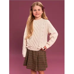 Sinsay - Plisirana karirana mini suknja - šareno
