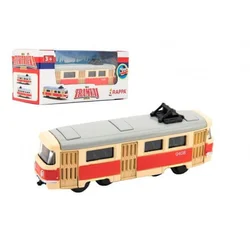 Rappa Tramvaj Tatra T3 Češka kovinski retro 8cm