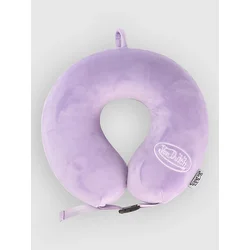 Von Dutch Memory Foam Round Travel Pillow purple