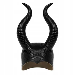 Korbi Lateksna maska Maleficent z rogovi