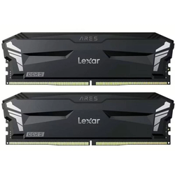 Lexar Ares 32GB DDR5 6000MHz (2x16GB KIT) CL30 DIMM, 1.35V, heatsink, Non-RGB, Black