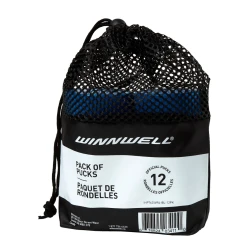 Hokejski plošček WinnWell blue JR lightweight (12 pcs)