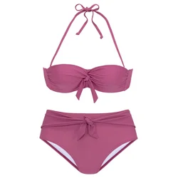 BUFFALO Bikini rdeče vijolična