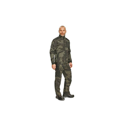 Hlače CRAMBE sive maskirne barve 3XL