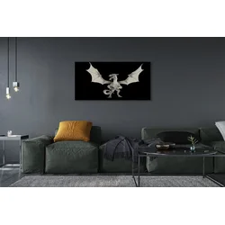 tulup.si Slika na platnu Beli zmaj 120x60 cm
