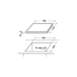 WHIRLPOOL AKT 8190 BA ugradna ploča