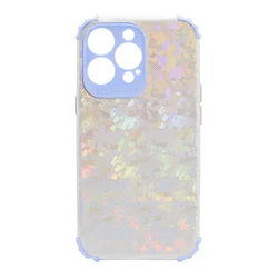 Maska 6D Crystal za iPhone 13 Pro, Bela