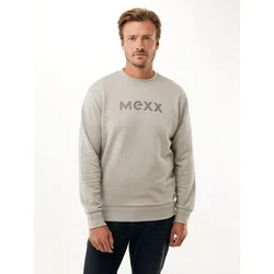 MEXX Majica Slub svetlo siva