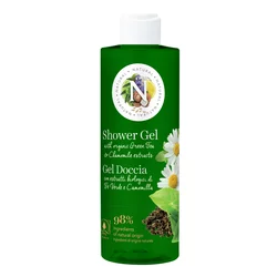 NATURAL Gel za tuširanje sa ekstraktom zelenog čaja i kamilice, 400 ml