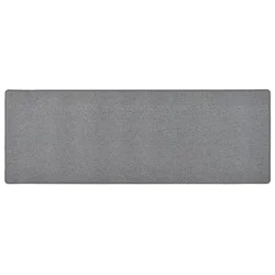 Vidaxl Tepih tekač temno siv 80x250 cm