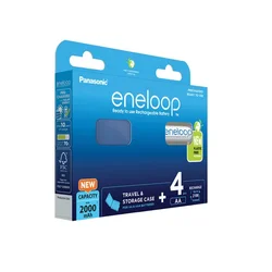 Panasonic Eneloop baterija AA, 4 kos s PVC škatlico