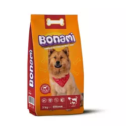 Bonami briketi za pse, janjetina, riža, povrće, 3 kg