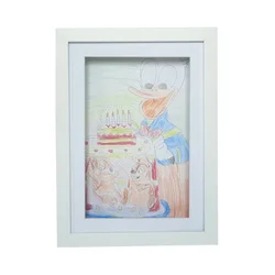 Ramka Frames Factory na rysunki A4 21x29.7 cm biała 1 szt.