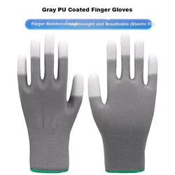 Lugong Radne rukavice PU318, 12 pari, Sive