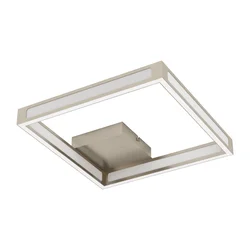 EGLO LED plafonjera ALTAFLOR 12 W 31,5x31,5 cm nikl mat 3000K 99784