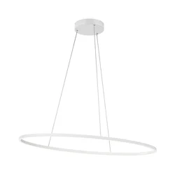 Redo 01-3337 - LED prigušiva luster na sajli LEO LED/48W/230V bela