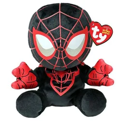 TY Beanie Babies SOFT Marvel MILES MORALES SPIDERMAN, 15 cm
