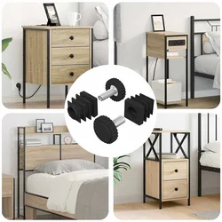 Furnirni nivelatori Podesiva 2 pcs Crna M6 PP