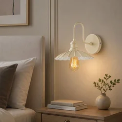 Opviq zidna lampa Volan-20016, 1 × E27, bež