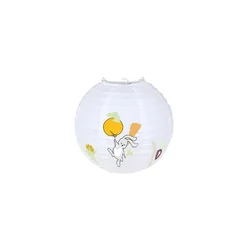 Rabalux Visilica Hopply, Papirna, 40W, E27, o40cm, Bela
