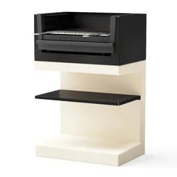 Tuozi Kitaway Mini Grill - črna/bela