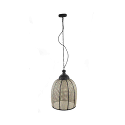 PTMD - Luster na lancu BAYU 1xE27/40W/230V, prečnik 37 cm