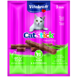 VITAKRAFT Mač?a grickalica 95% meso + trava za varenje, mač?a grickalica 60g