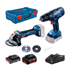 Akumulatorski set Bosch GWS-180 Li + GSB 180-LI 18 V
