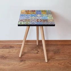 Hanah Home Klub sto Shp59, 35x42x35 cm, Šareni