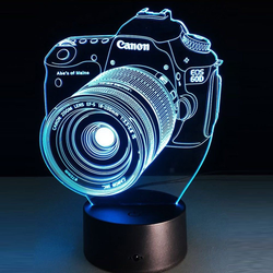 Gentilis Fotoaparat RGB Led Lampa
