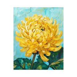Canvas Slika na platnu Žuti cvet, 80x100cm