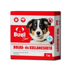 Bobi Star ovratnica za pse A.U.V. – več barv rdeča - 1 kos