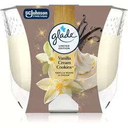GLADE Vanilla Cream Cookies dišeča sveča 204 g