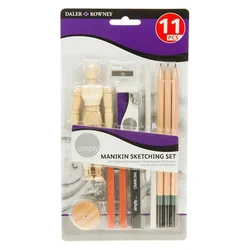 Set za risanje Daler-Rowney sa modelom - 11 delov (set za)