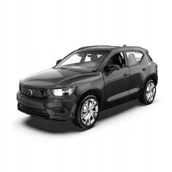 VOLVO XC40 SUV KOVINSKI MODEL AVTOMOBILA 1:32 ZVOČNA LUČ ČRNEGA RAZREDA
