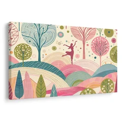 Slika balerina v naravi - 40x30