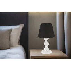 Opviq Stona lampa 301, 60 W, 45 cm, Crna