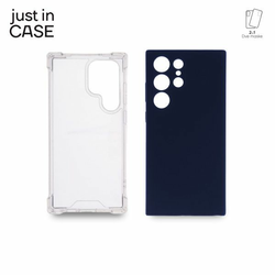 JUST IN CASE 2u1 Extra case MIX paket plavi za S23 Ultra