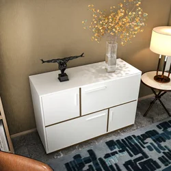 Hanah Home Konzola Mares, 120x81,6 x45 cm, Bela-orah