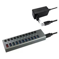 Maxtrack USB 3.0 HUB Maxtrack CH 12 11-port, (20444578)