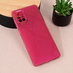 Maska za mobilni telefon Samsung Galaxy A71 SPARKLE DUST, Bordo