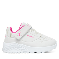 Skechers Patike za devojčice Uno Lite, 310451N-WHP, Bele
