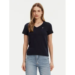 Gant Majica Shield 4200750 Mornarsko modra Regular Fit