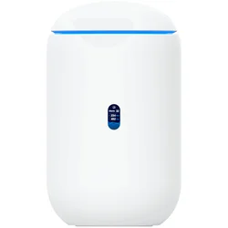 Ubiquiti UniFi UDR7-EU Dream Router 7 Desktop 10G Cloud Gateway with integrated WiFi 7, PoE switch, microSD storage, and full UniFi application suppor