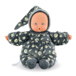 Dojenček svetleči v temi Babipouce Glow in the dark Corolle 28 cm z modrimi očki od 0 mes