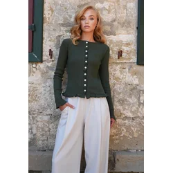 Trend Alacati Stili Ženska bluza Alc-X14533, Zelena